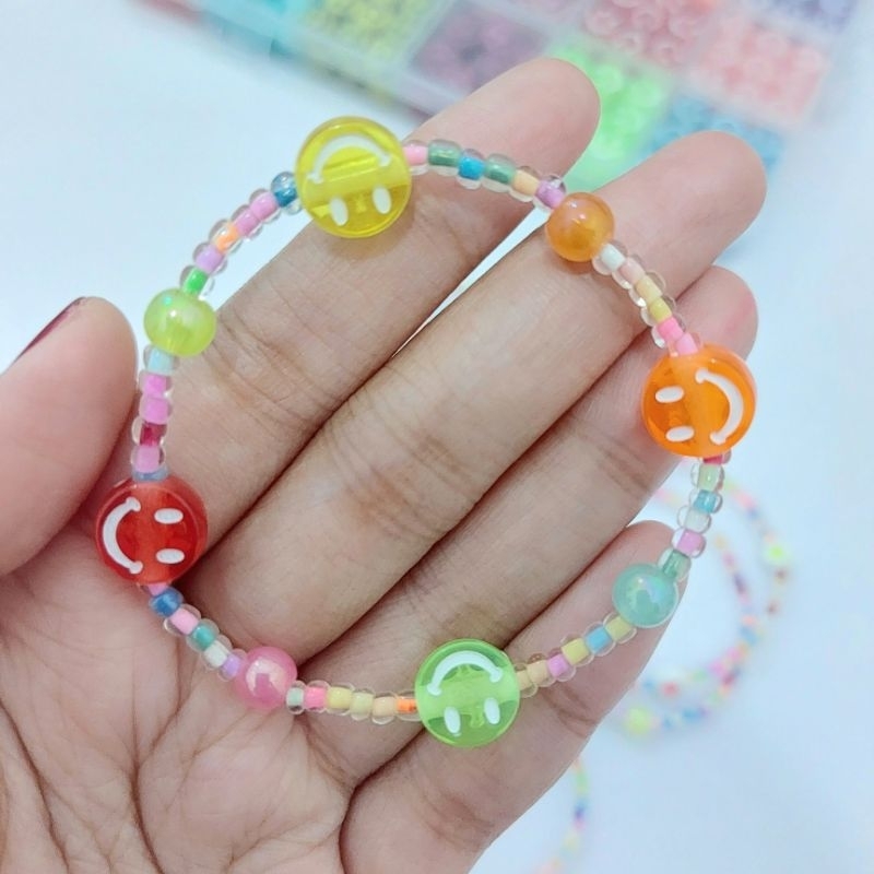 gelang manik | gelang manik-manik | bracelet beads | beads bracelet | gelang korea | gelang lucu