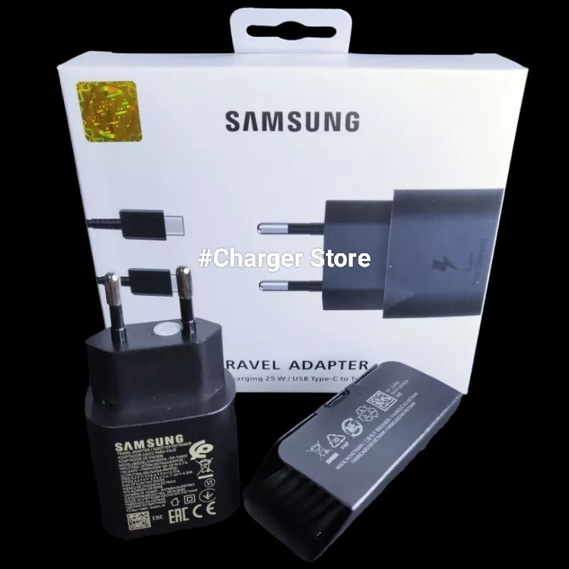 Charger Samsung 25W Original 100% Super Fast Charging USB C to USB C