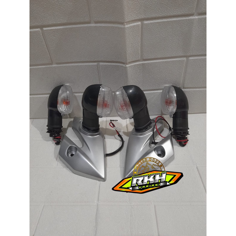 lampu sein vixion lama set kupingan lampu sein / lampu sein sen riting vixion lama set kupingan lamp