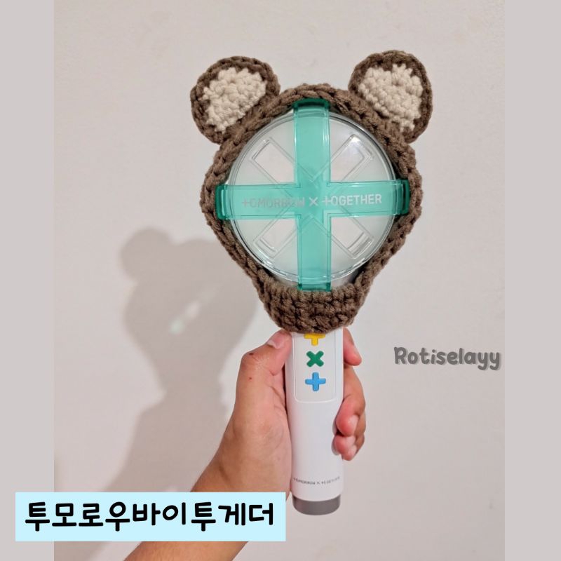 MOABONG deco rajut crochet dekorasi moa TXT lightstick