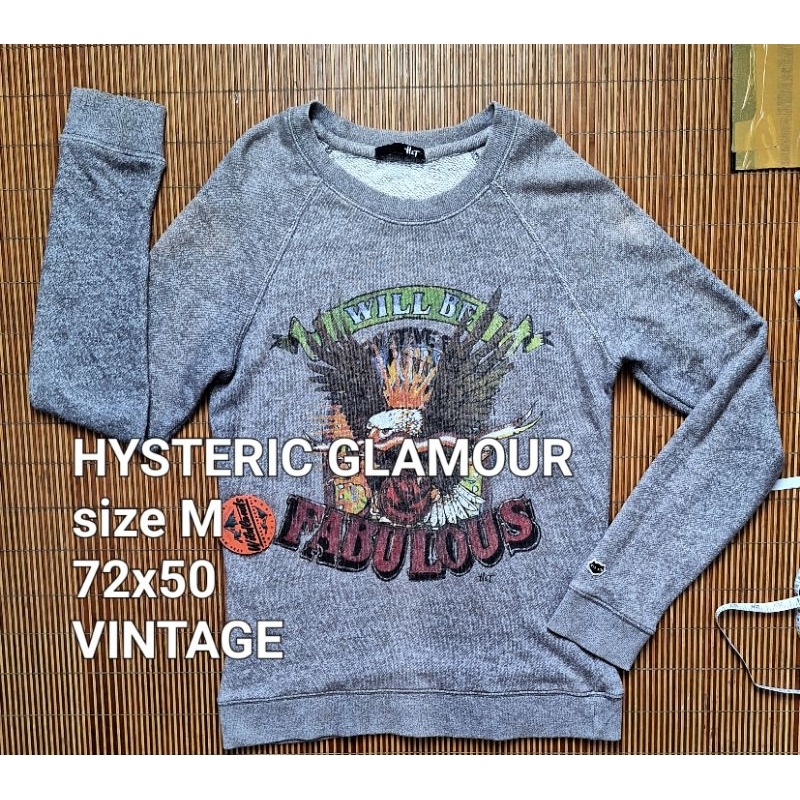 Sweater Crewneck HYSTERIC GLAMOUR Vintage Big Logo