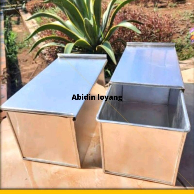 cetakan roti tawar / loyang roti tawar tutup / loyang roti tawar anti lengket / loyang roti tawar ba