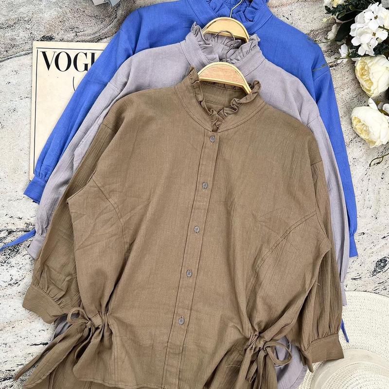 NINDY BLOUSE LINEN CRINKLE TALI SAMPING