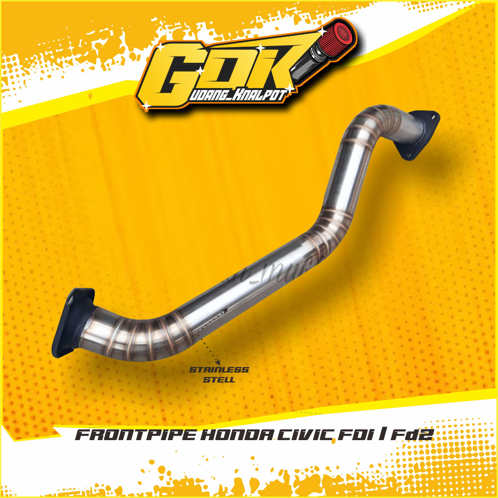 FRONTPIPE HONDA CIVIC FD1 / FD2 - Gudang Knalpot