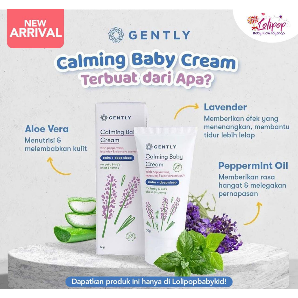 Gently Calming Baby Cream