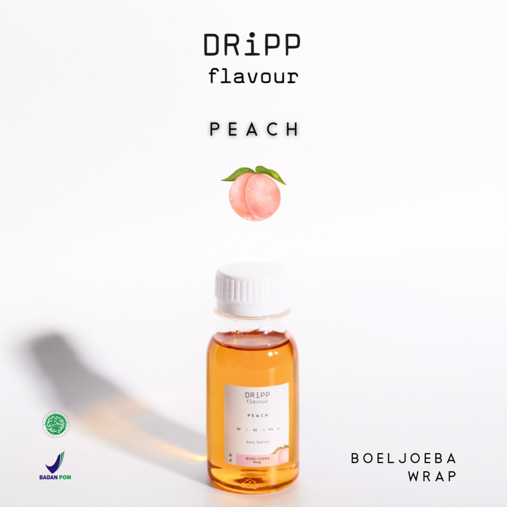 

Dripp Peach Syrup Repack [30, 50, 100] g