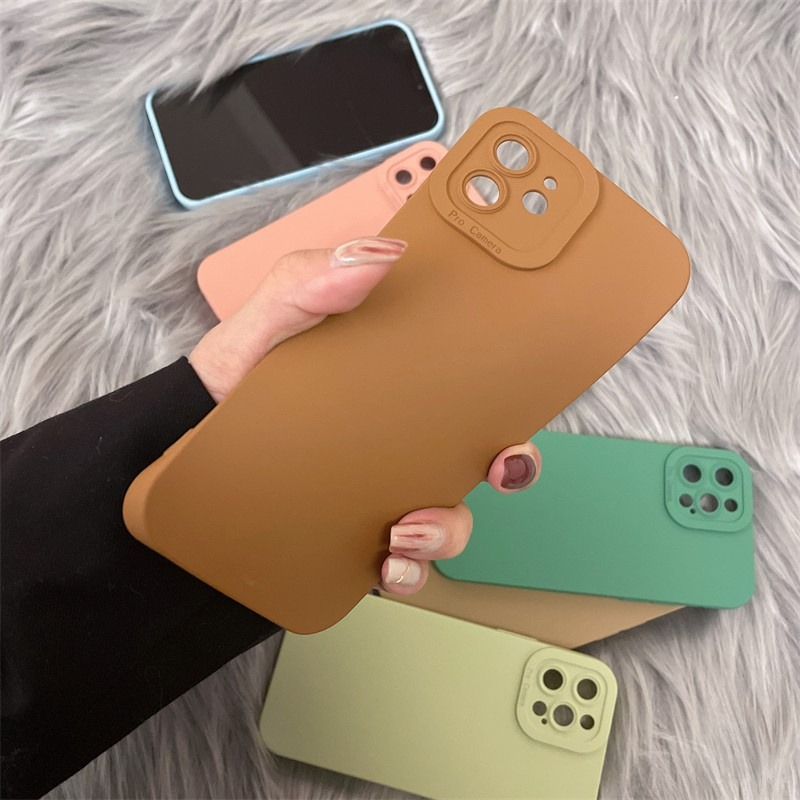 GROSIR Softcase Pro Camera Case Candy Macaron for REALME BY SMOLL