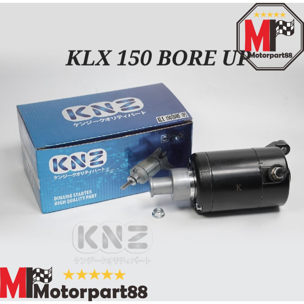 DINAMO STARTER STATER ASSY BORE UP KLX 150 BORE UP KNZ