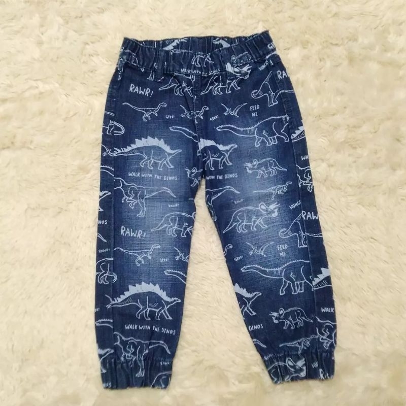 CELANA PANJANG JOGGER JEANS DENIM H*M KIDS ANAK COWOK LAKI-LAKI CEWEK PEREMPUAN
