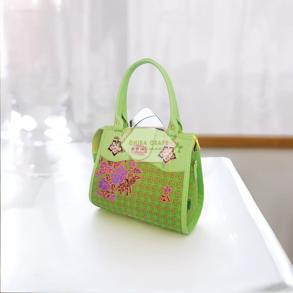 Chiracraft Mst Tas Wanita Muslimat NU Contesa Top Handle Bag Large-30cm