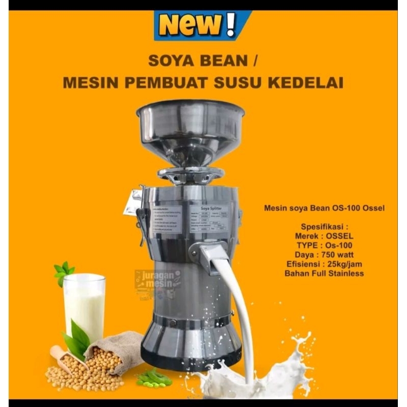 BERGARANSI MESIN PERAS SUSU KEDELAI MESIN PEMBUAT SUSU KEDELAI