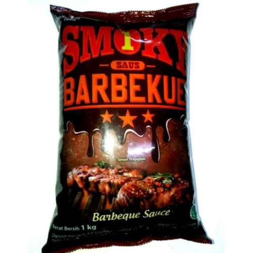 

Smoky1 Saus Barbeque|Sauce BBQ Smoky 500gr&1kg Halal