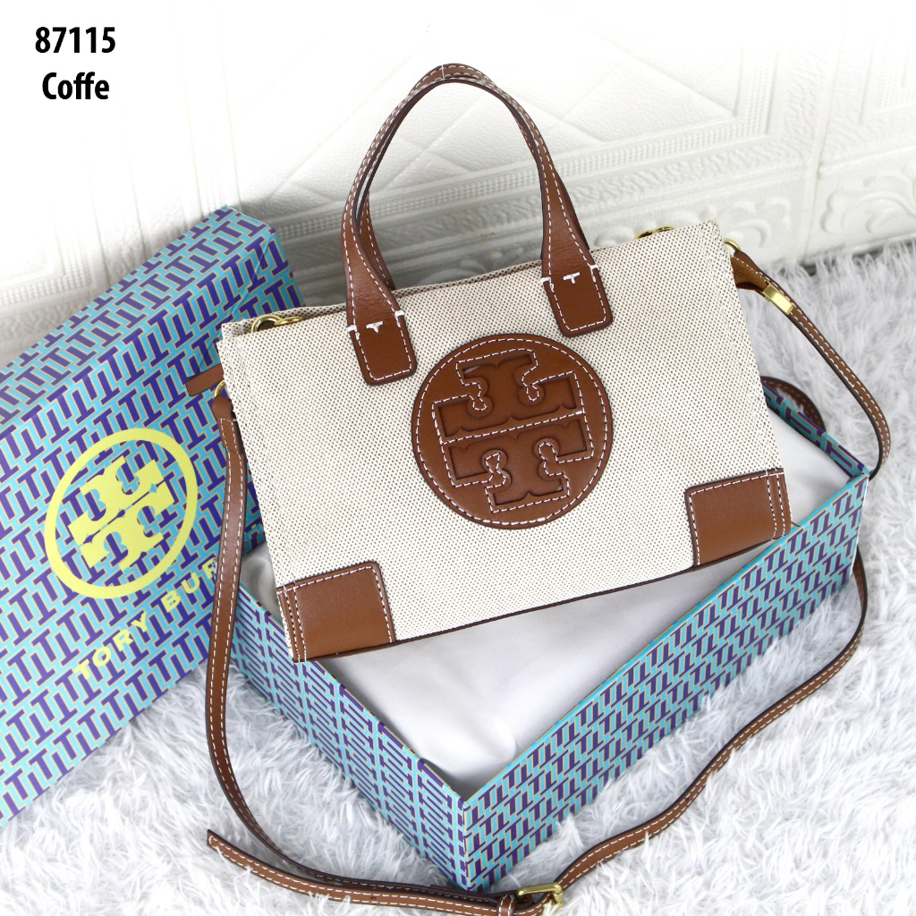 TAS T CANVAS ELLA SHEARLING TOTE 87115 (FREE BOX)