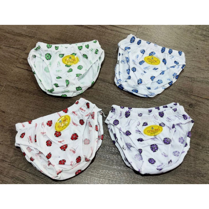 12 pcs Celana Dalam Anak Laki Laki / Lusinan