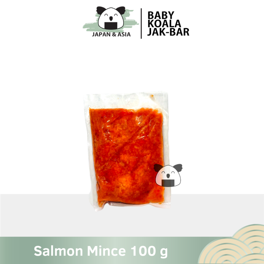 

SALMON Mince Full Daging 100 g | Kerok daging Ikan Salmon Segar | Salmon Fish |