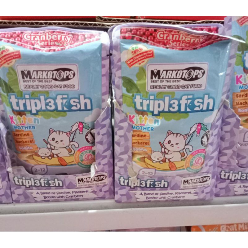 Markotops Sachet Kitten Paket 1 dus(isi 85gr×24) makanan basah markotops pouch kitten