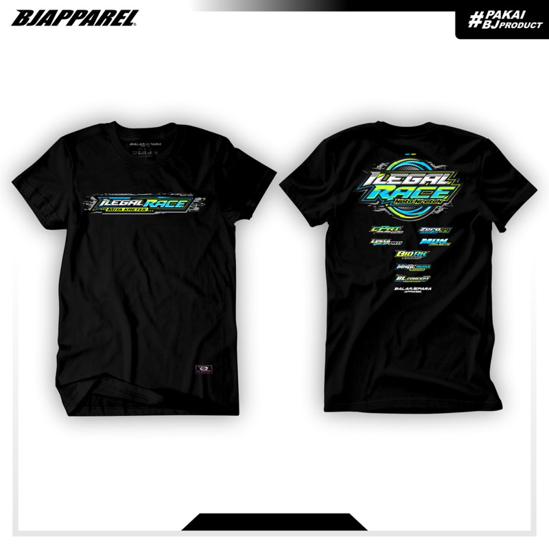 KAOS ILEGAL RACE KUDUS NEW SPONSOR || ORIGINAL CEWEK COWOK