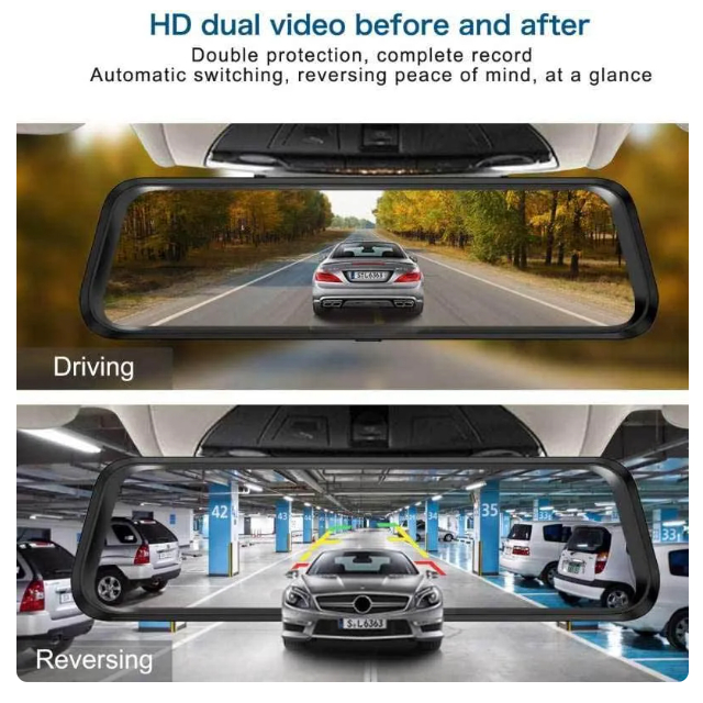 Lenovo V7 Plus Pro Dash Cam 3K Full HD Car DVR Mobil Kamera Spion