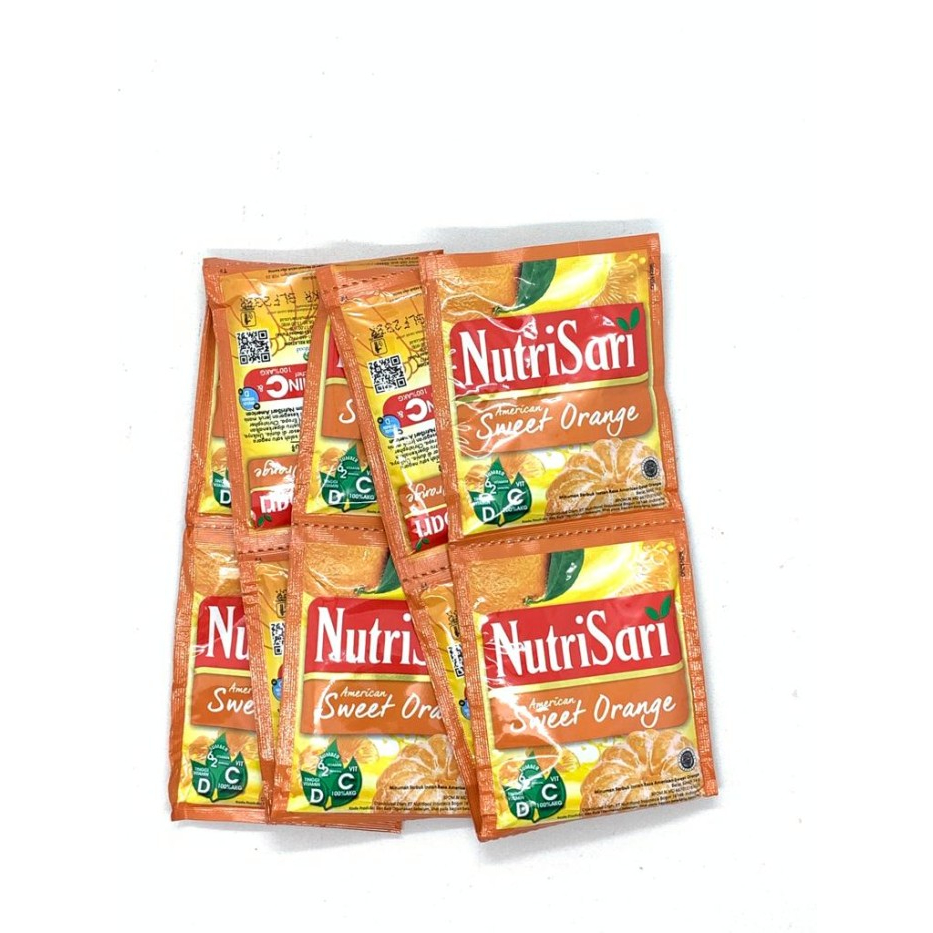 

NUTRISARI SACHET RENTENG (ISI10) SWEET ORANGE 30GR