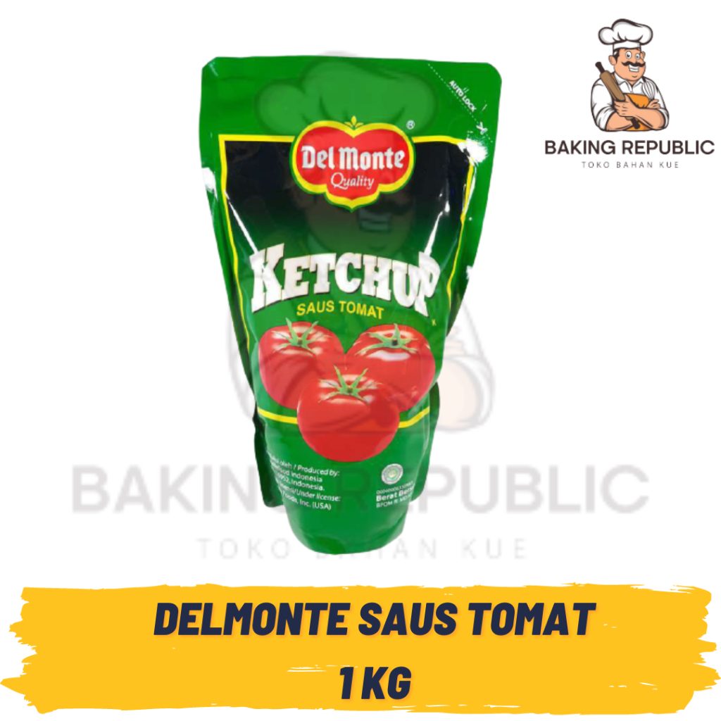 

DEL MONTE KETCHUP | 1 KG | DELMONTE SAUS TOMAT