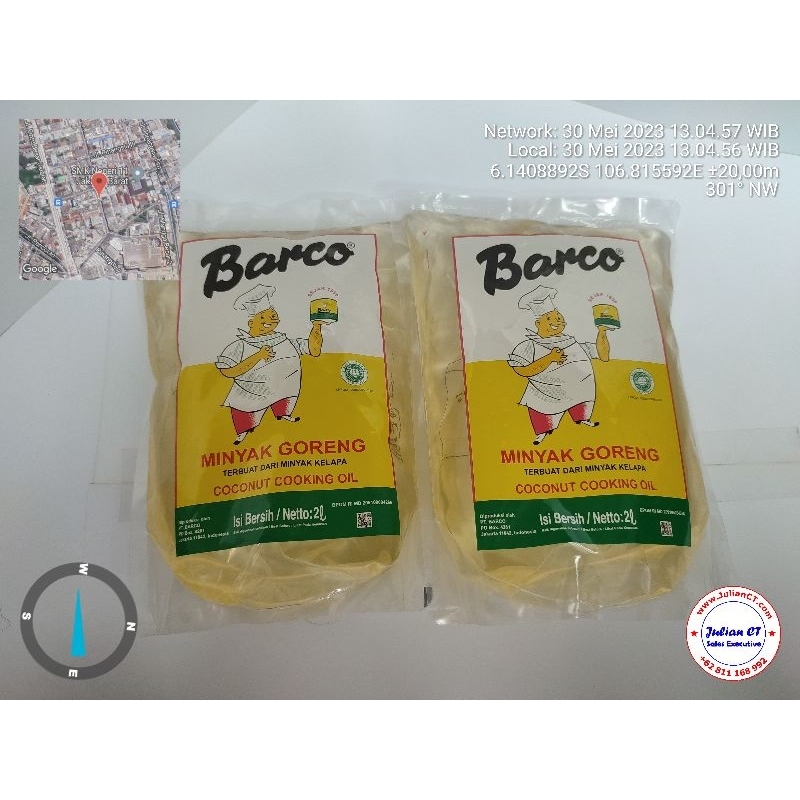 

Barco Minyak Goreng Kelapa Murni - Coconut Cooking Oil 2 Liter