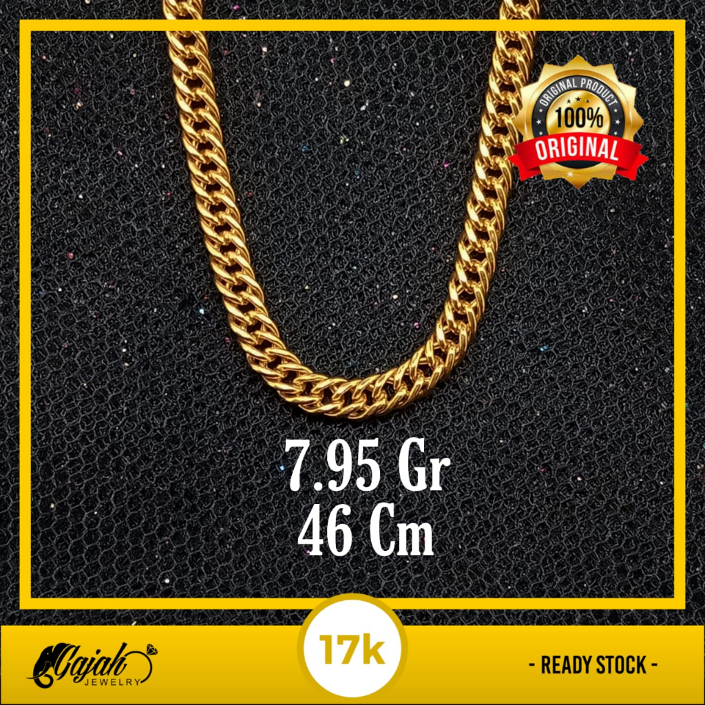 Kalung Emas 17K - 7.95 Gr Kadar 750 - 5301