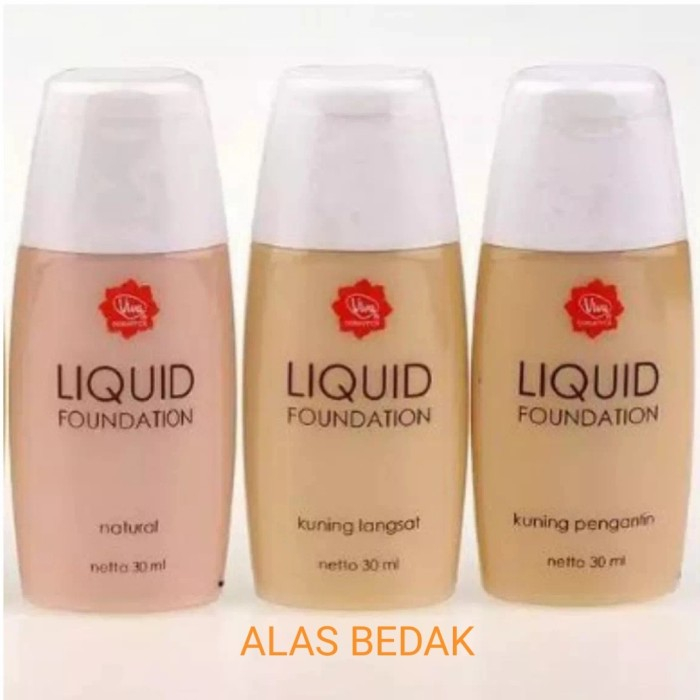 (BPOM+HALAL) VIVA LIQUID FOUNDATION|VIVA ALAS BEDAK