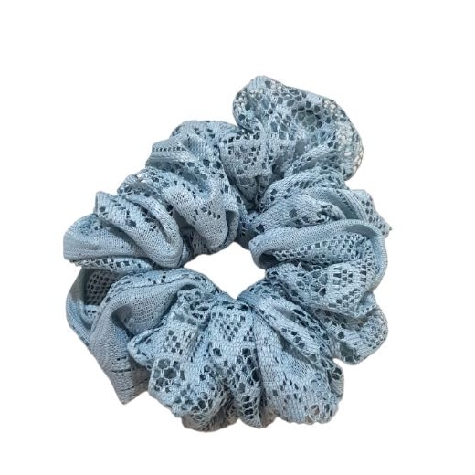 IKAT RAMBUT SCRUNCHIE BROKAT