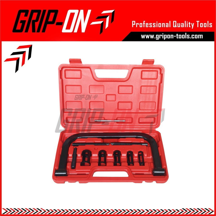 Grip On Valve Spring Compressor 18-181  / Alat Bongkar Pasang Perklep / Valve Spring Compressor + 5Pcs Adaptor / Treker Perklep + 5 Mata