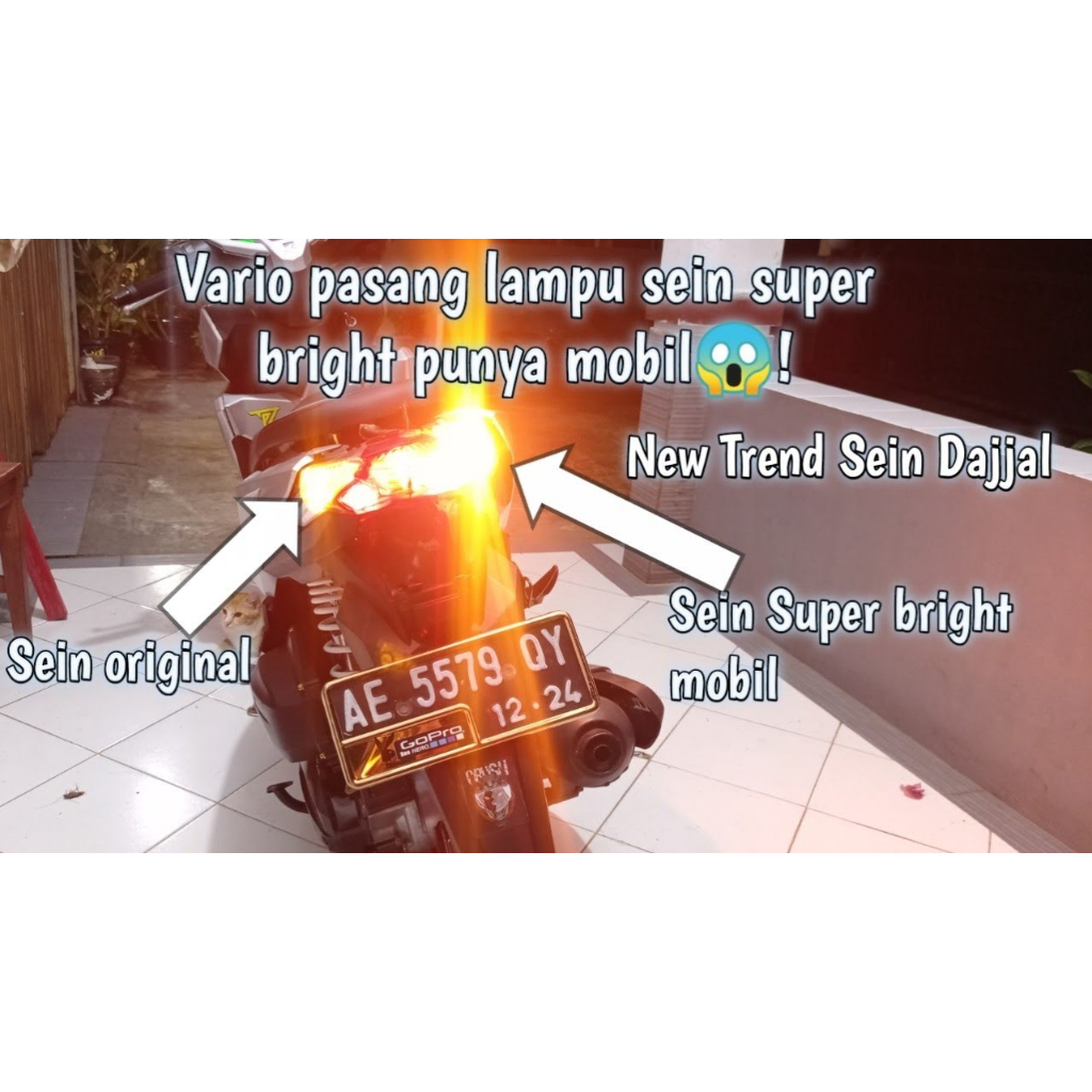 ORIGINAL MEREK LUMINOS LAMPU MOTOR MOBIL T15 45 LED LAMPU SEIN DAJAL SEN DAJJAL SUPER BRIGHT LAMPU KOTA LAMPU SEIN LAMPU SENJA SANGAT TERANG VARIASI