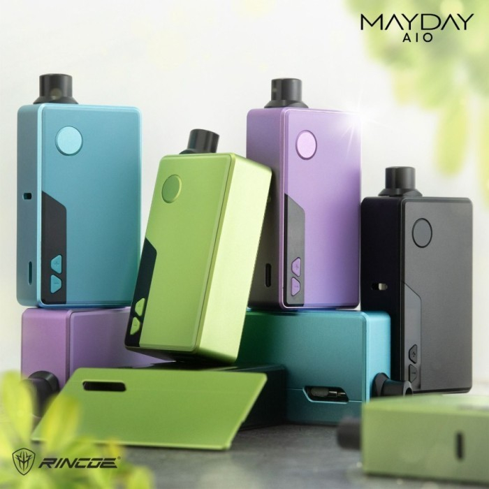 Rincoe Mayday Aio 80W Kit AIO KIT Authentic AIO By Rincoe