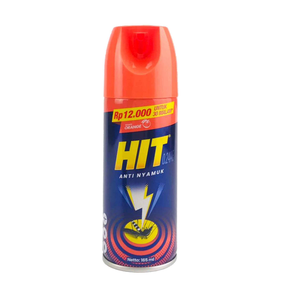 HIT / Anti Nyamuk &amp; Kecoa / Obat Nyamuk Spray / 180ml / 165ml