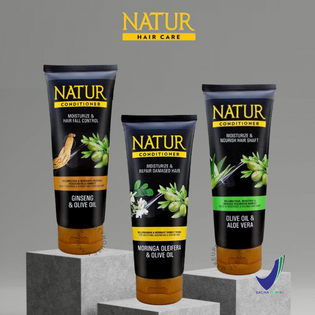 Natur Conditioner Gingseng Natur Conditioner Aloe Vera Natur Conditioner Moringa Original Termurah