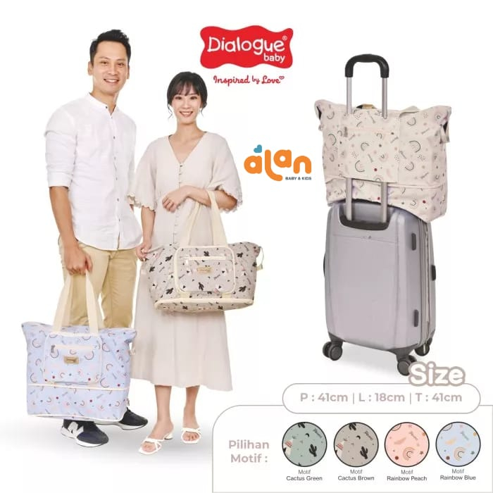Dialogue DGT7517 Expandable Maternity Travel Bag Heaven Series - Tas Untuk Perlengkapan Mau Melahirkan