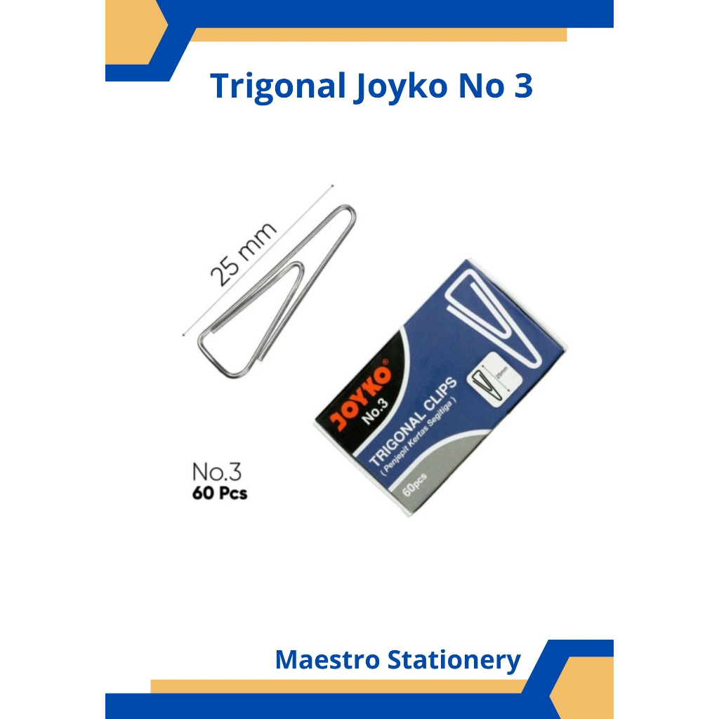 

Trigonal clips / Paper Clips no 3 Joyko