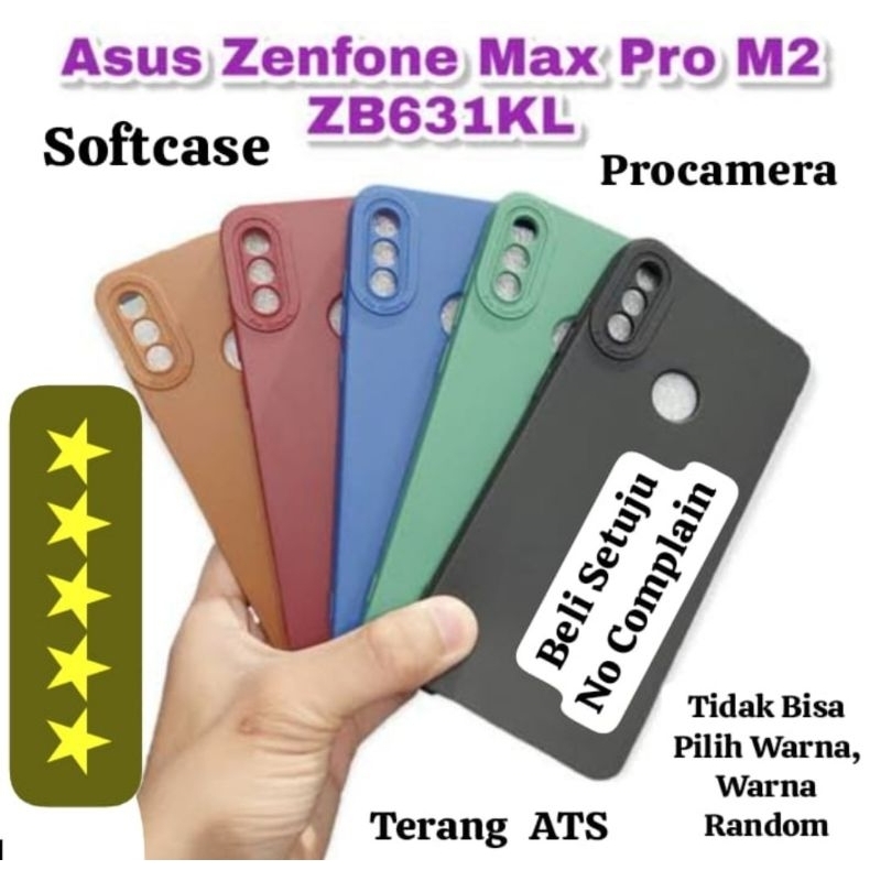 Softcase Asus Zenfone Max Pro M2 ZB631KL / Procamera Asus Zenfone Max Pro M2 ZB631KL / Silikon Asus Zenfone Max Pro M2 ZB631KL / Casing Asus Zenfone Max Pro M2 ZB631KL / Silikon Softcase Warna Warni Procamera Asus Zenfone Max Pro M2 Asus Zenfone ZB631KL