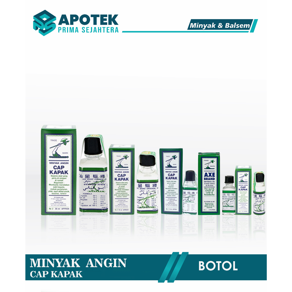 MINYAK ANGIN CAP KAPAK / Cap Kapak Minyak Angin
