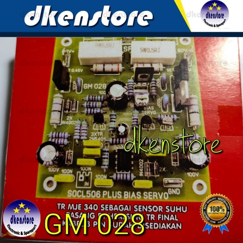 Kit Driver Power SOCL 506 plus Bias servo GM028 GM 028