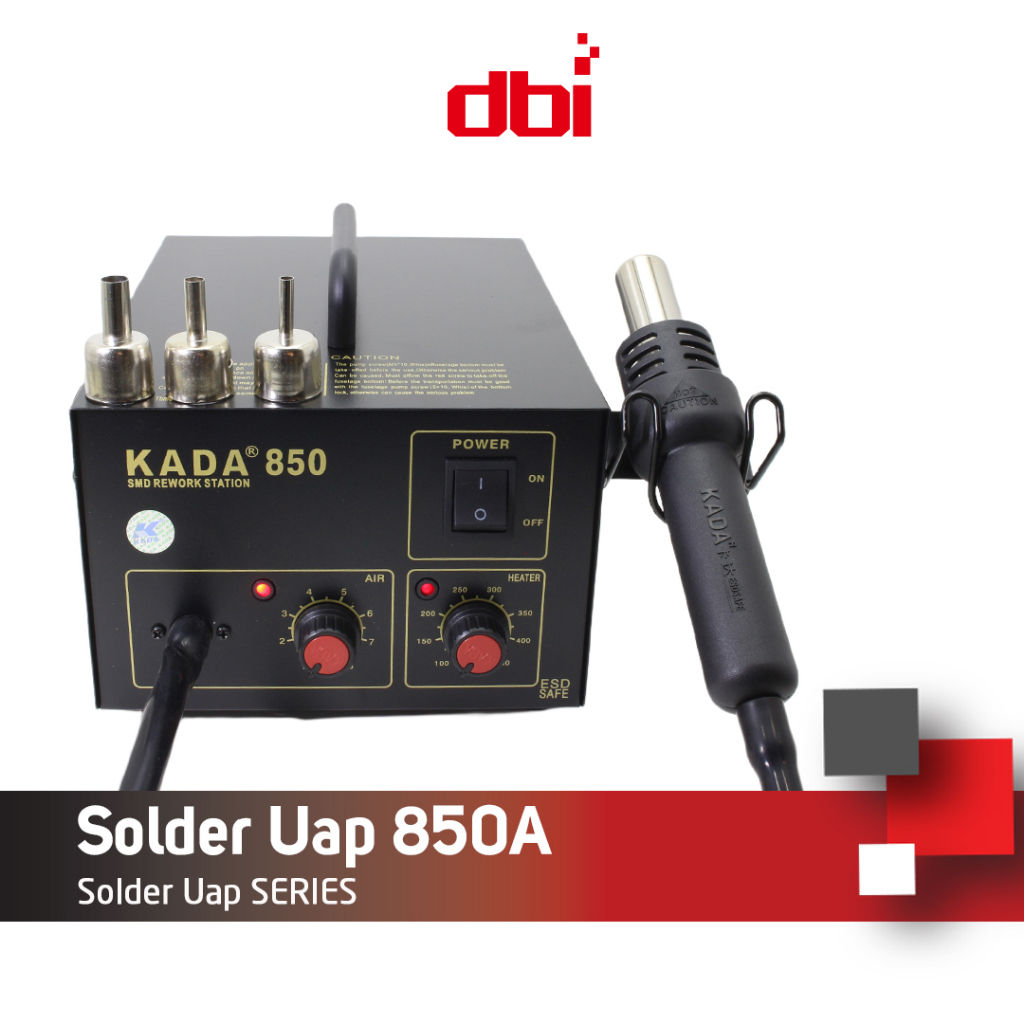 Solder Uap / Blower Uap Kada 850A Analog Free Solder Iron 30Watt