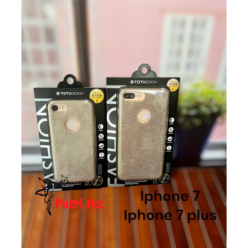 IPHONE 7 7 PLUS TOTU TIRA SERIES PRINARY PRINT BLINK DIAMOND CASE ORIGINAL