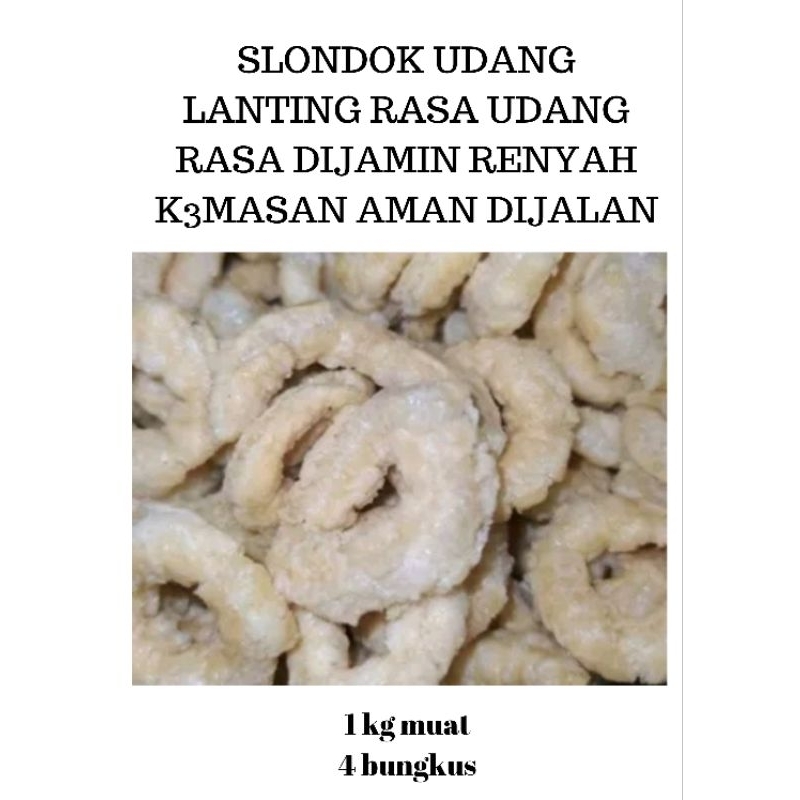 

Lanting Sari Udang Magelang 1kg/ SLONDOK Sari UDANG RASA GURIH ENAK