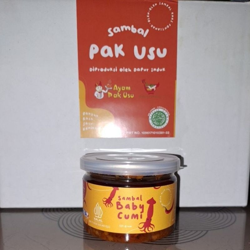 

BEST SELLER - Sambal Baby Cumi Asin Khas Pontianak - Dapur Induk -Halal