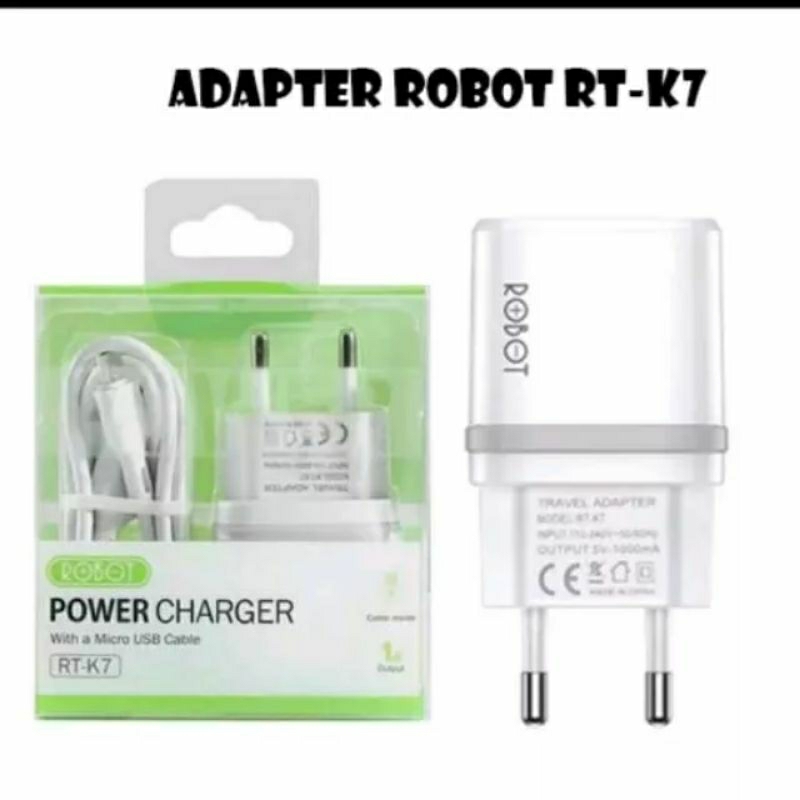 Charger Robot RT-K7 /RT K9 /RT K5 Power Charger Micro