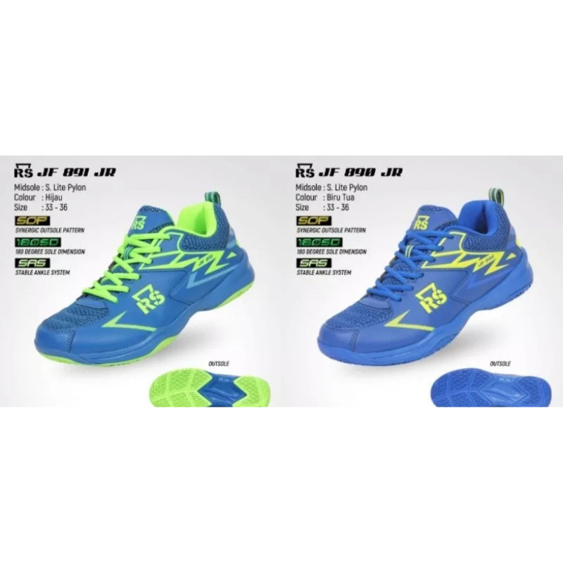 SEPATU BADMINTON RS JUNIOR