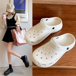 [COD] SANDAL SELOP WANITA IMPORT SANDAL JELLY EVA LUCU CUTE DENGAN TALI BELAKANG SANDAL EMPUK CASUAL ANTI SELIP ALA KOREA
