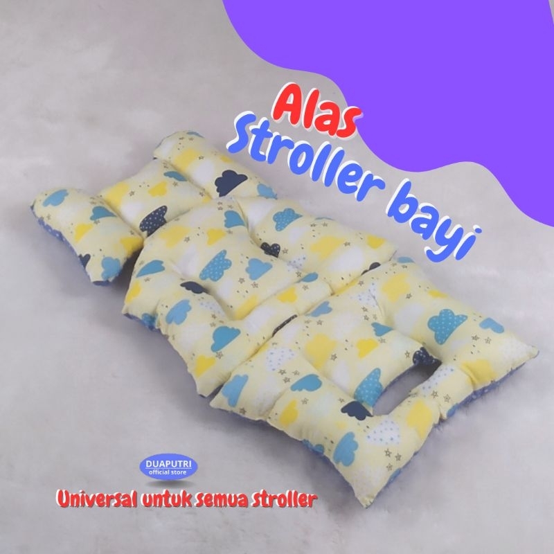 4in1 UNIVERSAL ALAS STROLLER BAYI CAR SEAT BOUNCER 5 LUBANG/SEAT PADDING/CAR SEAT/ALAS STROLER BAYI