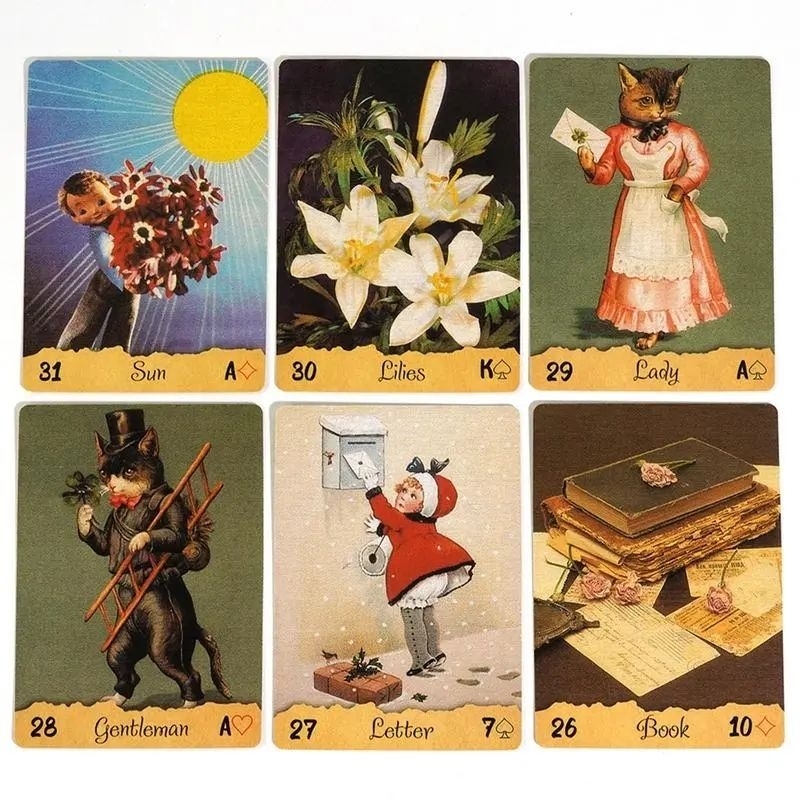 Granny's Postcards Lenormand