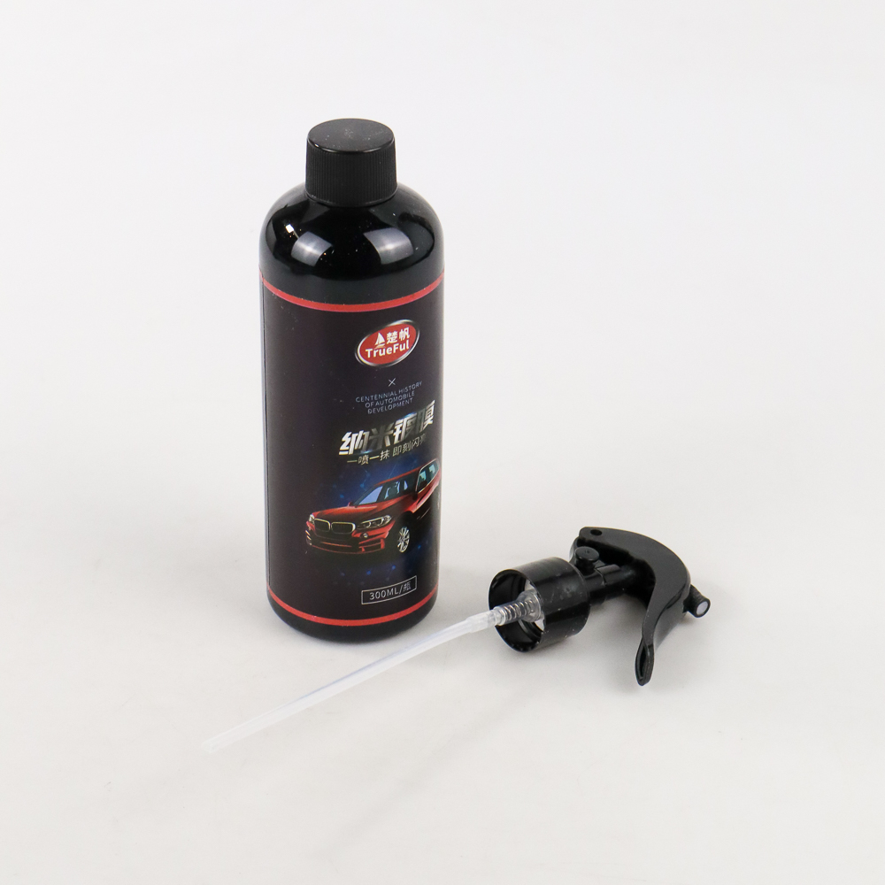 TRUEFUL Cairan Anti Air Kaca Mobil Hydrophobic Nano Coating 300ml - TF-6 - Black