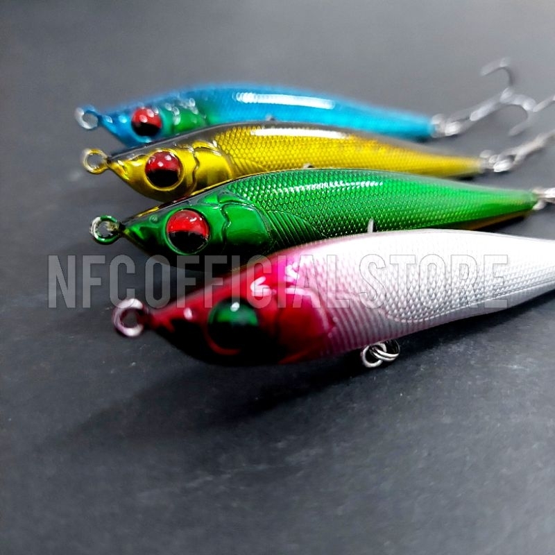 Lure Pencil Sinking 6,5 cm 7 gram Treble Hook EXTRA STRONG