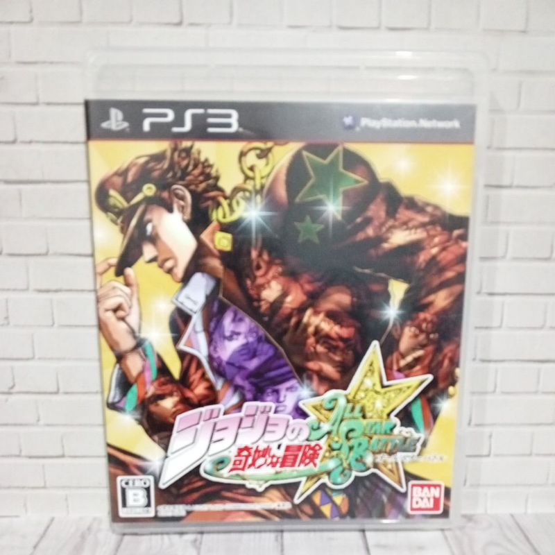 BD CD KASET ORIGINAL PS3 Jojo All Star Battle Jpn Bahasa Jepang lengkap manual book
